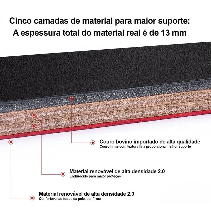 Cinto para treinamento físico, com fivela rápida, para levantamento de peso, agachamento, musculação