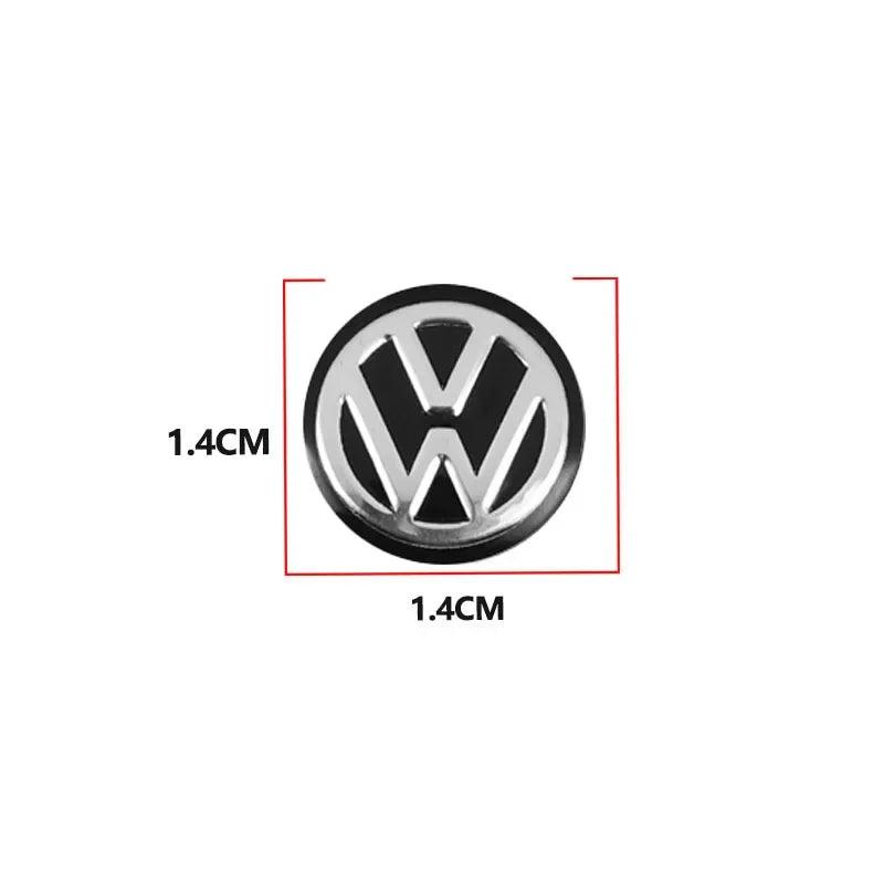 Adesivos para chaves de carro para Volkswagen VW R-line GTI R Polo Golf Passat Magotan Tiguan Jetta