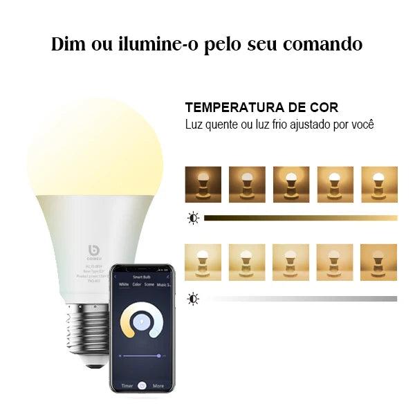 ALEXA INTELIGENTE, ORIGINAL, AUTOMAÇÃO PARA CASA INTELIGENTE, LÂMPADA INTELIGENTE