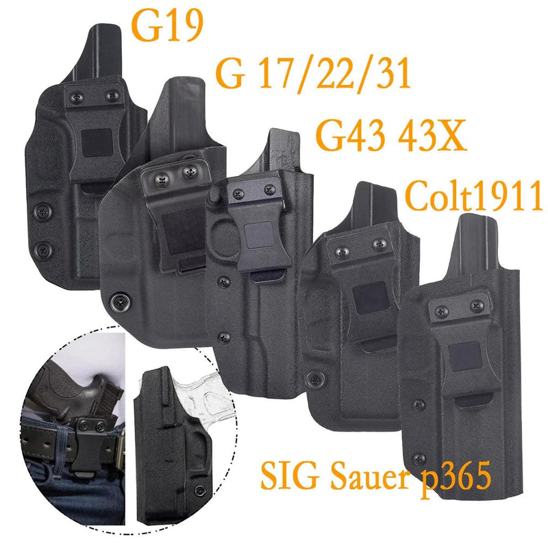 COLDRE VELADO PARA GLOCK/TAURUS/SIG SAUER