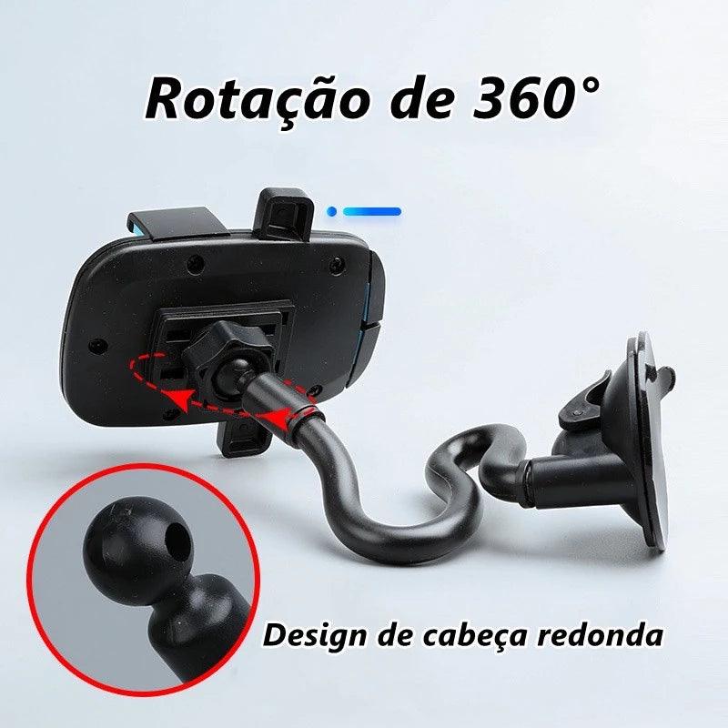 SUPORTE 360° PARA CELULAR AJUSTÁVEL E EXCELENTE FIXAÇÃO