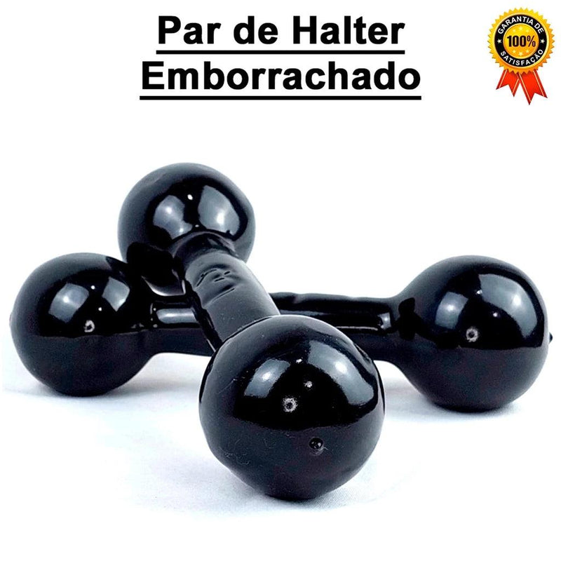 HALTER EMBORRACHADO (PAR) - 1 A 5KG