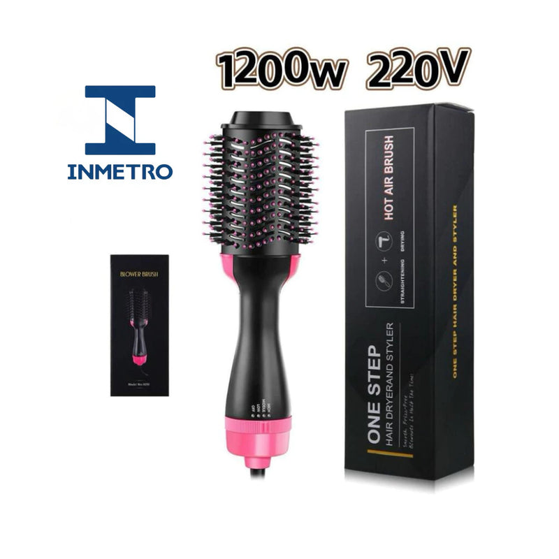 ESCOVA SECADORA ELÉTRICA QUENTE 3 EM 1 HAIR STYLER 110V OU 220V