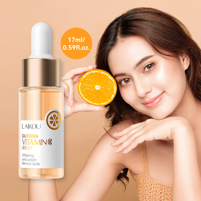 SORO FACIAL VITAMINA C CLAREADOR E HIDRATANTE