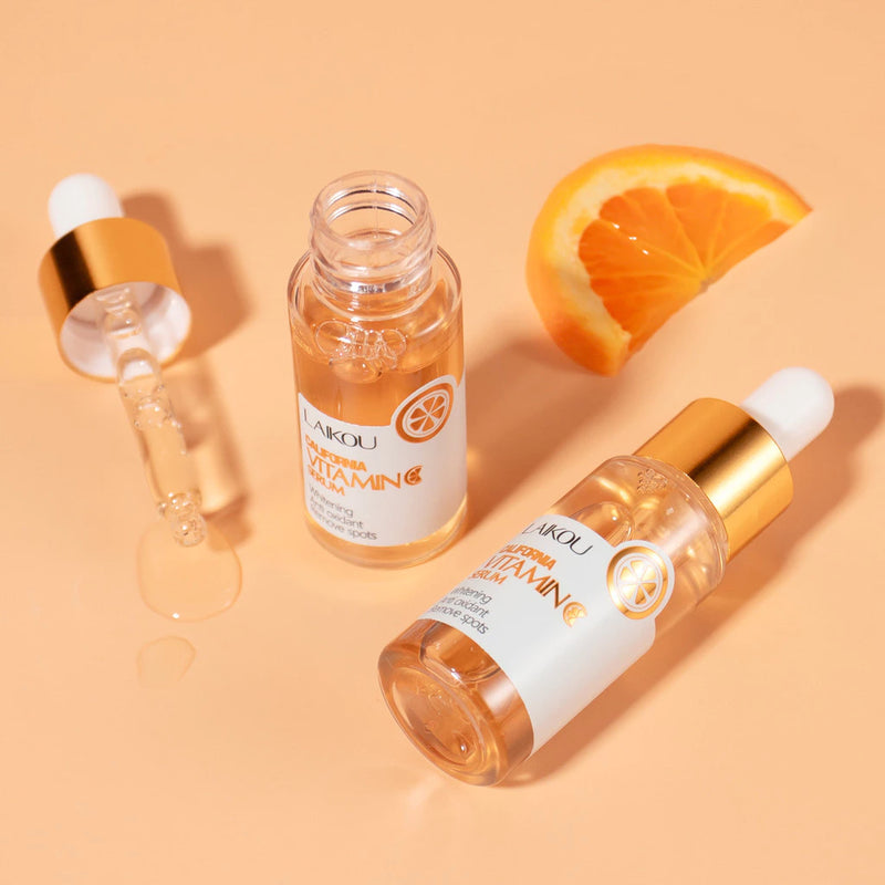 SORO FACIAL VITAMINA C CLAREADOR E HIDRATANTE